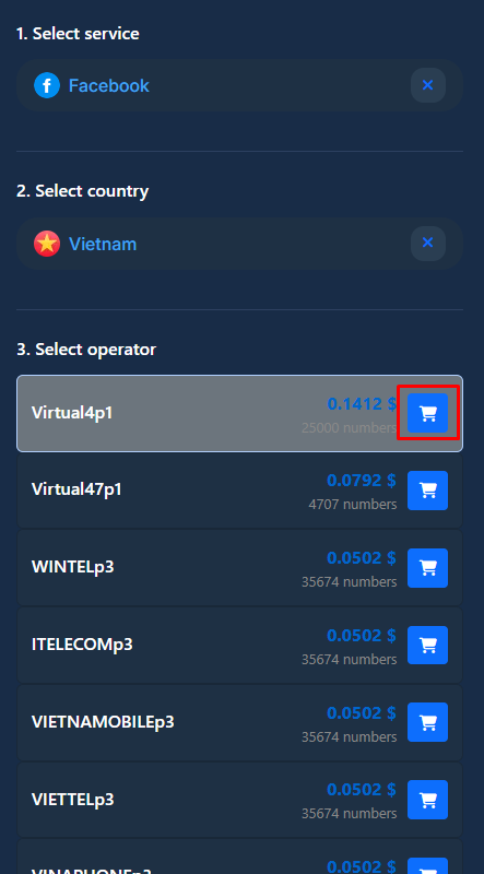 Lựa chọn số ảo phù hợp
